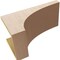 Ekena Millwork 10"W x 20"D x 10"H Wide Stockport Rough Cedar Woodgrain TimberThane Corbel, Primed Tan CORUR10X20X10STORCPR - alternate 2